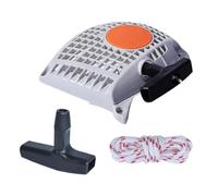 QASULER Maniglia e Corda for avviamento a Strappo, for STIHL, MS261 MS291 MS271 Pezzi di Ricambio for Motosega a 2 Tempi Corda di avviamento a Strappo
