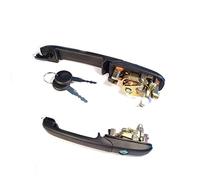QASULER Maniglia for porta anteriore conducente lato sinistro nero mano sinistra, for VW, berlina, for Passat, 3A0837205D 3A0837205B 3A0837205C Kit di bloccaggio della maniglia della portiera de