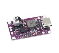 QASULER Modulo di ricarica for batteria al litio tipo CB 2/3s BMS 15w 8,4v 12,6v 1,5a con supporto bilanciato, carica rapida con indicatore aumento di tensione del modulo di potenza(Purple 3s)