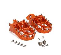 QASULER Moto CNC Leva Del Cambio Del Piede Pedane Resto Pedane Pedali Pedane, for KTM, for SX SXF XC XCW XCFW EXC MXC 125 150 250 450 Supporti per i piedi della moto