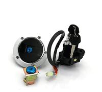 QASULER Moto Interruttore A Chiave di Accensione Carburante Kit Blocco Sedile for SFV650 2009-2015 SV1000S 2003-2007 SV1000 2003 2004 2005 Interruttore di accensione per motocicletta