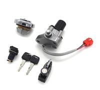 QASULER Moto Interruttore A Chiave di Accensione Carburante Kit Blocco Sedile for XVS125 XVS250 XVS400 XVS400C XVS650 XVS650A 4TR-82021-00 Interruttore di accensione per motocicletta