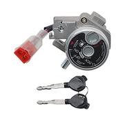 QASULER Moto Interruttore A Chiave di Accensione Carburante Kit Blocco Sedile for YW125 BWS125 R Zuma 125 2016-2020 2JS-H2501-03 Accessori Interruttore di accensione per motocicletta