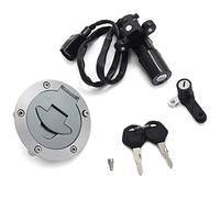 QASULER Moto Interruttore A Chiave di Accensione Carburante Kit Blocco Sedile for YZF R3 2015 2016 2017 2018 1WD-H2501-02 1WD-WF461-00 Moto Interruttore di accensione per motocicletta