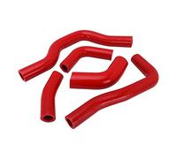 QASULER Moto Silicone Radiatore Del Liquido di Raffreddamento Tubo Dell'acqua CRF450R CRF 450R 450 R 2005 2006 2007 2008 Dirt Bike Tubo flessibile per radiatore per moto