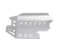 QASULER Motore del motociclo Base Inferiore Telaio Protezione Della Copertura Piastra Paramotore Pancia Pan Protector CB 500 X CB500X 2019 2020 Piastra paramotore per moto(Silver)