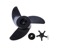 QASULER Motore Elettrico fuoribordo con eliche for Barche a Motore a 3 Pale, for Haibo ET34 ET44 ET54 Elica per Motore di Barca