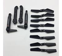 QASULER Motori a braccio pieghevole, protezione elica, for XT6, for LS-Quadcopter, for LSRC, pezzi di ricambio for droni Braccio di manutenzione per droni FPV(Burgundy)