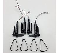 QASULER Motori a braccio pieghevole, protezione elica, for XT6, for LS-Quadcopter, for LSRC, pezzi di ricambio for droni Braccio di manutenzione per droni FPV(Blue)