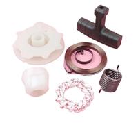 QASULER Mozzo puleggia avviamento a Strappo Impugnatura con Corda a Molla, for Husqvarna, 137 142 235 236 240 Parti del Motore del Motore della Motosega Corda di avviamento a Strappo