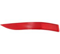 QASULER N. 61617355548 Riflettore paraurti, for, X1 2016-2019 Riflettore paraurti posteriore destro Indicatore laterale ABS resistente 1 pz rosso Riflettore paraurti posteriore