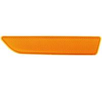 QASULER N. 63147162219 Riflettore paraurti, for, X3 2007-2010 Riflettore paraurti anteriore sinistro Indicatore laterale ABS resistente 1 pz Giallo Riflettore paraurti posteriore