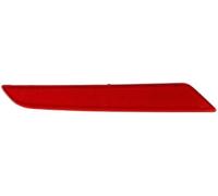 QASULER N. 63148063197 Riflettore paraurti, for, 740i 2016-2019 Riflettore paraurti posteriore sinistro Indicatore laterale ABS resistente 1 pz rosso Riflettore paraurti posteriore