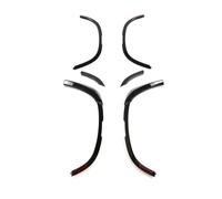 QASULER Nero lucido con parafanghi laterali leggeri, passaruota larghi, for Land Rover, Defender 90 110 2020-2024 Copri sopracciglia Ricambi auto Parafanghi allargati(110 Gloss Black)