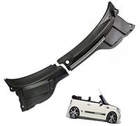 QASULER Nuovo pannello di copertura del cappuccio del parabrezza anteriore da 2 pezzi 51132751210 compatibile con il periodo 2007-2015, for MINI, Cooper R57 R56 R55 griglia di copertura del cappuccio