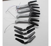 QASULER Pale Elica Pattino di atterraggio Motori ingranaggi Braccio pieghevole KF609 RC Quadcopter Teng, for MINI, pezzi ricambio for droni Braccio di manutenzione per droni FPV(Yellow)