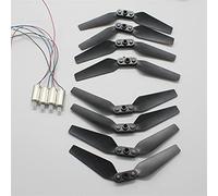 QASULER Pale Elica Pattino di atterraggio Motori ingranaggi Braccio pieghevole KF609 RC Quadcopter Teng, for MINI, pezzi ricambio for droni Braccio di manutenzione per droni FPV(Rot)