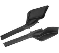 QASULER Parabrezza anteriore tergicristallo copertura estensione copertura tergicristallo carenatura pannello ABS, for Toyota, Sienna 2011-2020 No.5386708020/5386608020 - Confezione da 2 Copertura ter