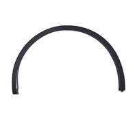 QASULER Parafango anteriore for sopracciglia 2020-2023, for Tesla, Model Y, modanatura parafango svasato 1494185 1494161 1494186 1494162 ABS nero Parafanghi allargati(Left)
