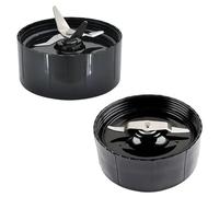 QASULER Parte di ricambio for lame for rasoio a croce e piatte for MB1001, for accessori for mixer for frullatore Magic Bullet 250W Coperchio per lame del frullatore