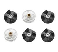 QASULER Parte di ricambio ingranaggio base e lama, for frullatori Magic Bullet MB1001 250W confezione da 6 Coperchio per lame del frullatore