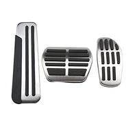 QASULER Pedali automatici, for Nissan, for X-trail, for Xtrail T32 2014-2020 Parti di ricambio Pedale del carburante Copri pedale del freno Coperture del pedale Copri pedale freno auto(AT With Rest)