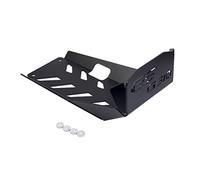 QASULER Piastra paramotore moto Telaio motore Copertura protettiva Protezione Base Protezione pancia, for BMW, G310GS G310 G 310 GS 2017 2018 2019 Piastra paramotore per moto(Schwarz)