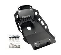QASULER Piastra paramotore Protezione telaio motore Protezione telaio di base Coperchio di protezione, for BMW, F900XR F900R F900 XR 900R 2020 2021 Alluminio Piastra paramotore per moto(Schwarz)
