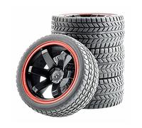 QASULER Pneumatici da corsa piatti, cerchioni, for HSP, for HPI, 1:10 auto da strada RC 701A-6088 Pneumatici per auto RC