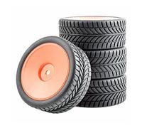 QASULER Pneumatici Grip Wheel, for HSP, for HPI, 1/10 1:10 On-Road Speed Car RC 9071-6085 Pneumatici per auto RC(9071-6085)