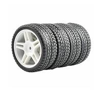 QASULER Pneumatici in Gomma ABS Wheel, for HSP, for HPI, 1:10 On-Road Car RC 905-6088 Set di Ruote da Corsa RC(905W-6088)