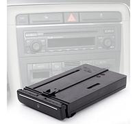 QASULER Portabicchieri anteriore nero for auto scorrevole, for VW, A4/B6/B7 2002-2008 8E1862534K Portabicchieri nella console centrale