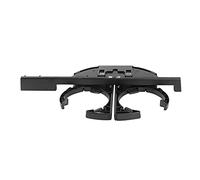 QASULER Portabicchieri doppio for auto anteriore posteriore, for BMW, E39 520i 525i 528i 520d 1997-2003 51168184520 51168190205 51168190206 Portabicchieri nella console centrale(For RHD models)