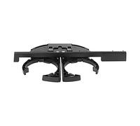 QASULER Portabicchieri doppio for auto anteriore posteriore, for BMW, E39 520i 525i 528i 520d 1997-2003 51168184520 51168190205 51168190206 Portabicchieri nella console centrale(For LHD models)