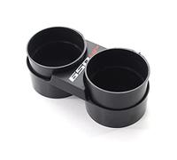 QASULER Portabicchieri for auto Portabicchieri doppio estensibile a scomparsa, for Chevy, Corvette C7 2014-2020 Portabicchieri nella console centrale