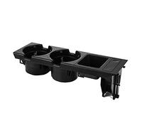QASULER Portabicchieri for console centrale auto con portamonete, for BMW, 323i 325i 325xi 328i 330i 330xi 2001-2005 51168217953 51168217957 Portabicchieri nella console centrale(A Set)
