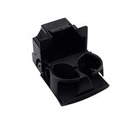 QASULER Portabicchieri nero for console centrale cruscotto auto, for NISSAN, camion Titan 2004-2007 96967-9FD0B Portabicchieri nella console centrale