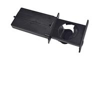 QASULER Portabicchieri retrattile lato passeggero lato conducente, for BMW, E60 525 528 530 535 2004-2007 51459125622 51459125626 Portabicchieri nella console centrale(Black-Right Straight)