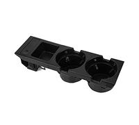 QASULER Portaoggetti for console Portabicchieri a doppio foro Portamonete, for BMW, Portamonete for tazze for console centrale serie E46 3 Portabicchieri nella console centrale