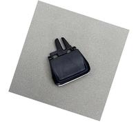 QASULER Presa aria condizionata, for Skoda, for KODIAQ, Clip for presa d'aria for cruscotto auto for linguetta di sfiato for Clip per bocchetta di ventilazione(BLACK Left)