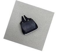 QASULER Presa aria condizionata, for Skoda, for KODIAQ, Clip for presa d'aria for cruscotto auto for linguetta di sfiato for Clip per bocchetta di ventilazione(BLACK Middle Left)