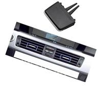 QASULER Presa for clip con linguetta for griglia di ventilazione AC for auto, for BMW, serie 3 E90 E91 E92 E93 316 318 320 325 328 64229130458 Clip per bocchetta di ventilazione(BLACK Front 1PC)