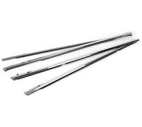 QASULER Protezione for bordi portiera auto, for Accord, 7th 2003 2004 2005 2006 2007 4 pezzi guarnizioni esterne for finestrini portiera auto protezione per il bordo della portiera dell'auto
