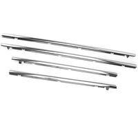 QASULER Protezione for bordi portiera auto, for Acura, TSX 2009 2010 2011 2012 2013 2014 72410-TL0-003 4X Guarnizione for finestrini esterni auto protezione per il bordo della portiera dell'auto