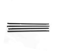 QASULER Protezione for bordi portiera auto, for Mazda, 3 BK Seires Sedan 2004-2009, striscia di tenuta in gomma nera for finestrini laterali auto protezione per il bordo della portiera dell'auto