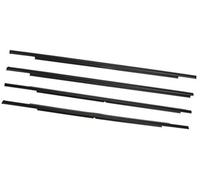 QASULER Protezione for bordi portiera auto, for Mitsubishi, for Outlander 2007-2012 4 pezzi Guarnizione esterna finestrino porta laterale protezione per il bordo della portiera dell'auto