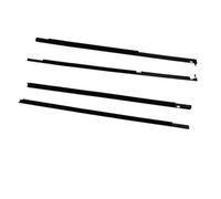 QASULER Protezione for bordi portiera auto, for Mitsubishi, for Pajero, for Montero V73 V93 V97 2000-2016 4 pezzi Adesivi for finestrini auto in gomma protezione per il bordo della portiera dell'auto