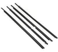 QASULER Protezione for bordi portiera auto, for Toyota, for 4Runner 2003 2004 2005 2006 2007 2008 2009 Guarnizione for finestrini esterni auto protezione per il bordo della portiera dell'auto