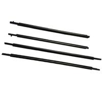 QASULER Protezione for bordi portiera auto, for Toyota, for Estima, for Previa 2.43.5 ACR50 GSR50 4 pezzi Striscia sigillata for finestrini auto protezione per il bordo della portiera dell'auto