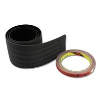 QASULER Protezione paraurti posteriore in gomma for auto, for Jeep, Cherokee Comanche Commander Commando Compass Dispatcher Grand Liberty Protezione paraurti posteriore in gomma(90cm)